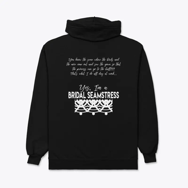 Dark Hoodie White Text