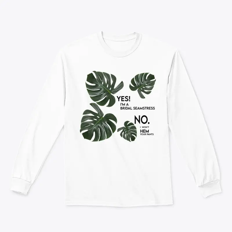 Yes/No long sleeve T