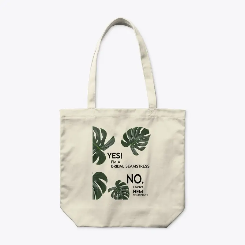 Yes & No printed on organics